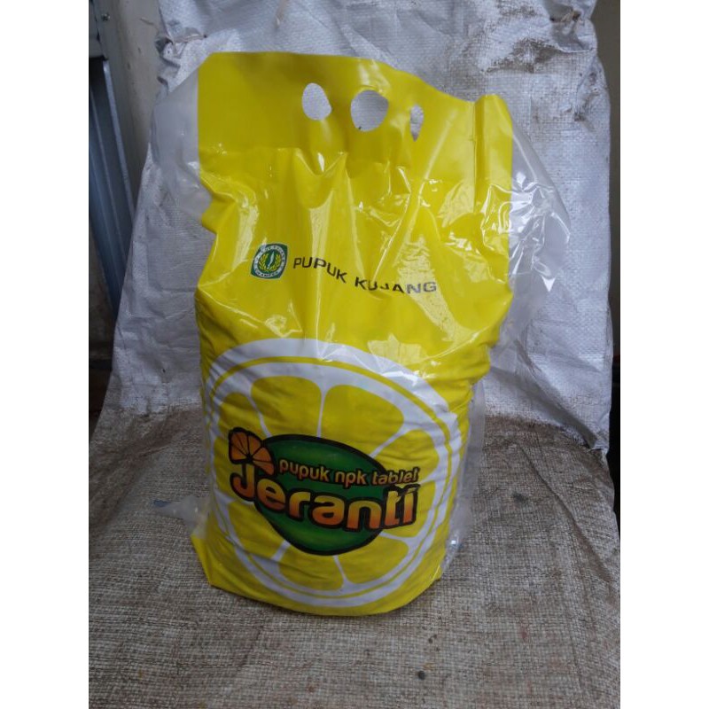 Pupuk NPK Tablet Jeranti Kemasan 5 kg