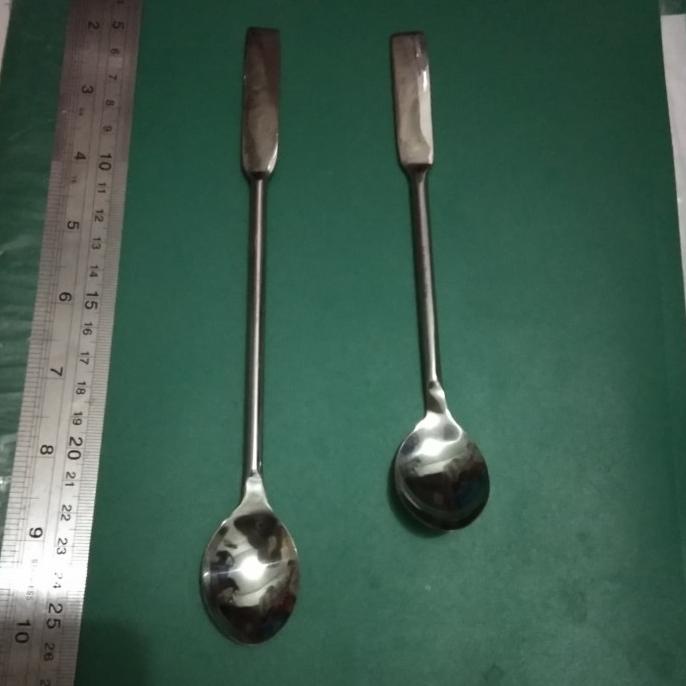 Spatula Lab. Spatula Stainless Steel. Besar. 21 Cm. Germany