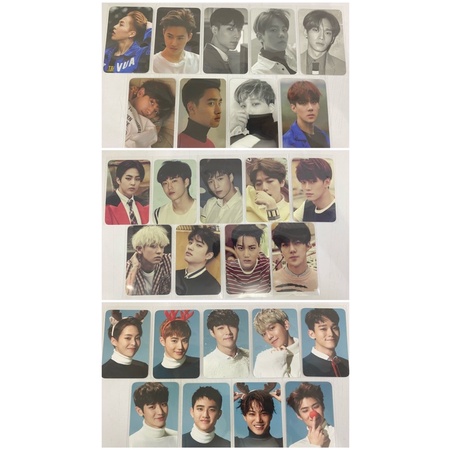 EXO ANNIVERSARY REPACKAGE PHOTOCARD SET B