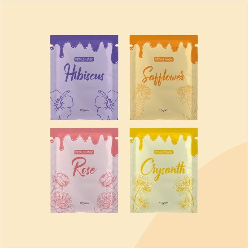 Masker Wajah Organik Face Mask Petal 10 Gr