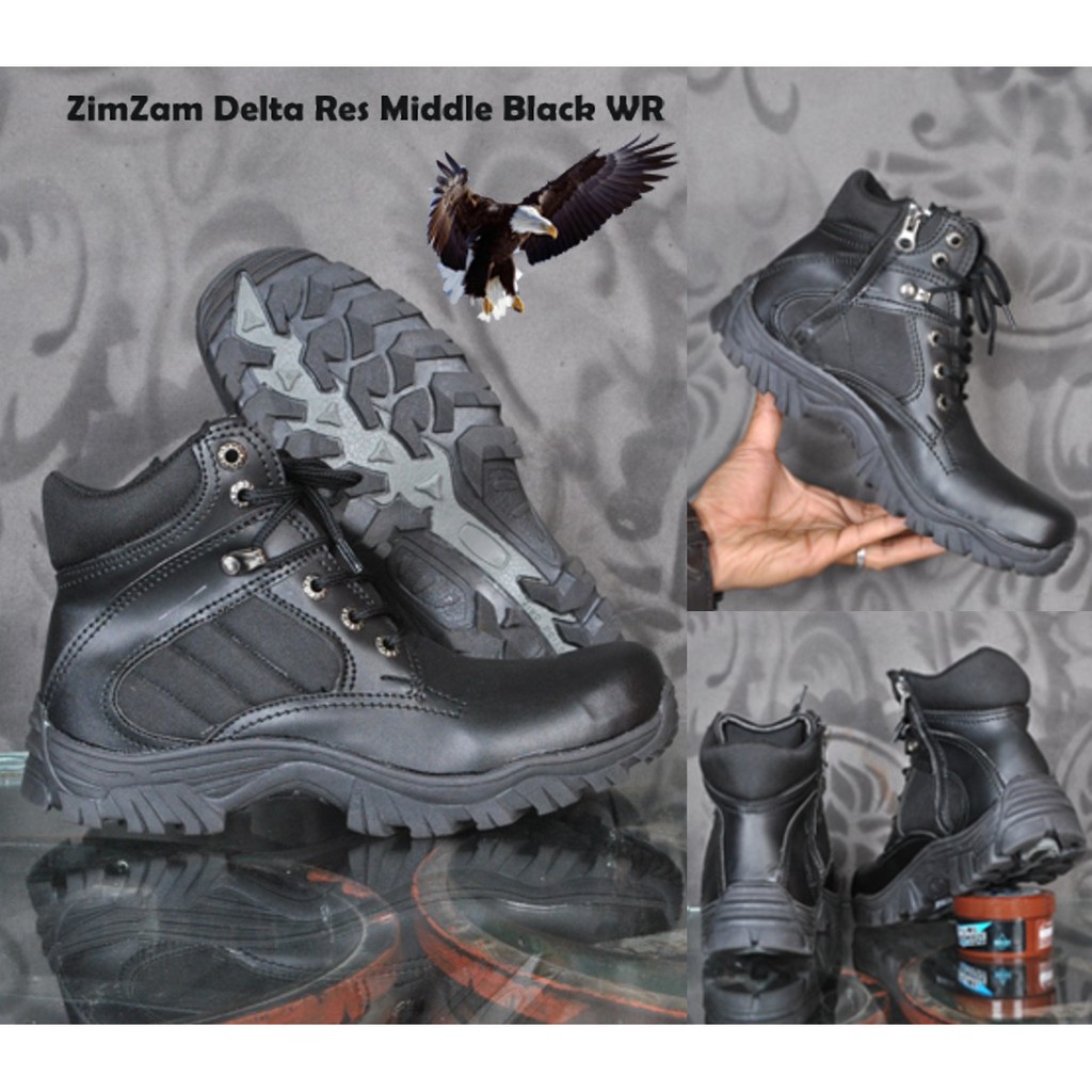 Promo Zimzam Sepatu Delta Tazmania Pdl Black