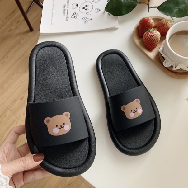 slip sandal press beruang