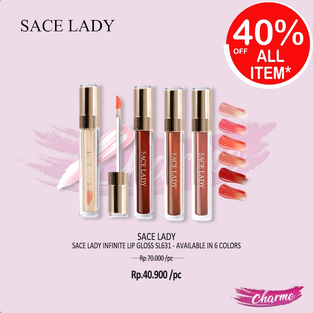 (READY &amp; ORI) Sace Lady Infinite Lip Gloss SL631 SL 631