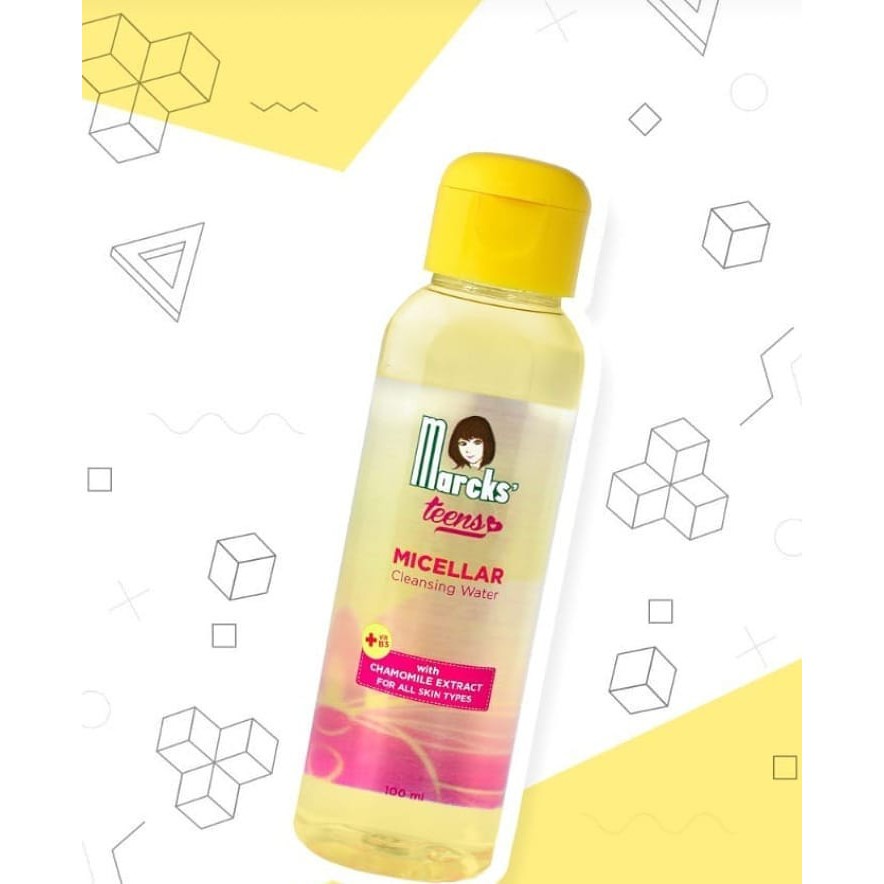 MICELLAR WATER MARCKS CLENSER MAKE UP REMOVER PEMBERSIH WAJAH 100ML