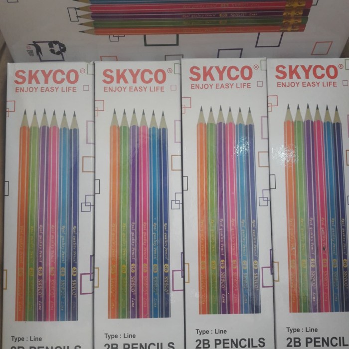 

Sale Pensil / Pencil 2B Skyco /Pack Berkualitas