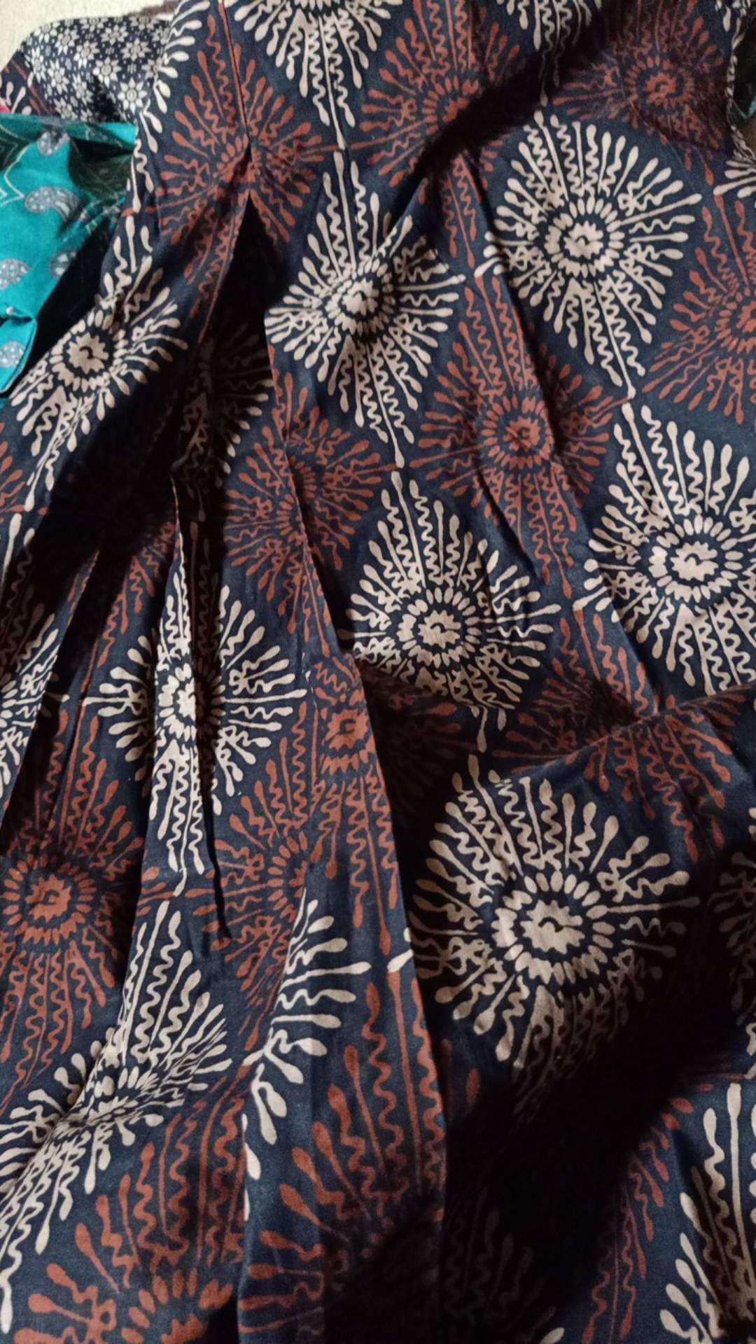 Atasan Dress Batik Wanita Sogan Tb0020sb