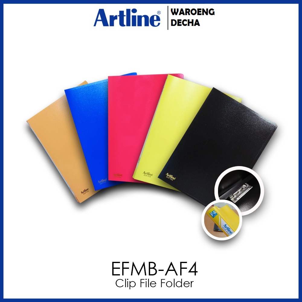 

Folder Klip Pastik ARTLINE MAP CLIP FILE EFMB-AF4 FOLIO