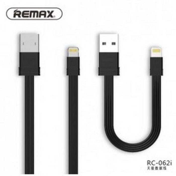 Remax Tengy 2 in 1 Lightning USB Cable Panjang 1m Pendek 16cm RC-062i