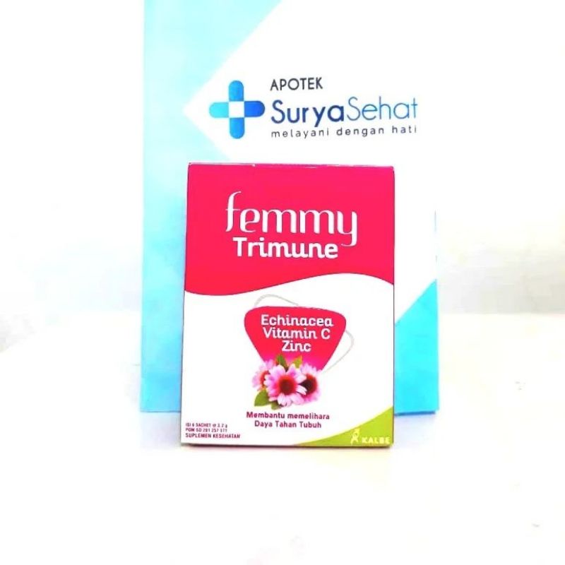 Femmy Trimune isi 6 sachet Daya Tahan Tubuh