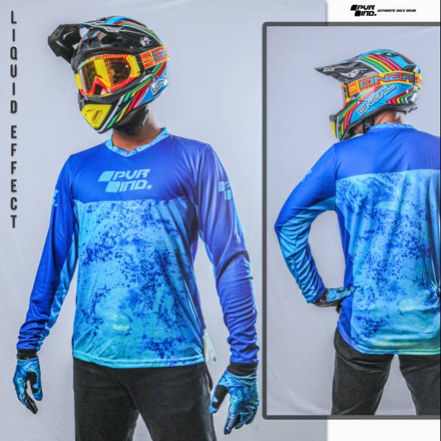 Jersey sepeda / jersey pvr ind / Jersey liquid effect 13