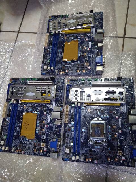 Paket mainboard lga 1155 h61 ddr3 prosesor gen 3  core I5 3470 fan