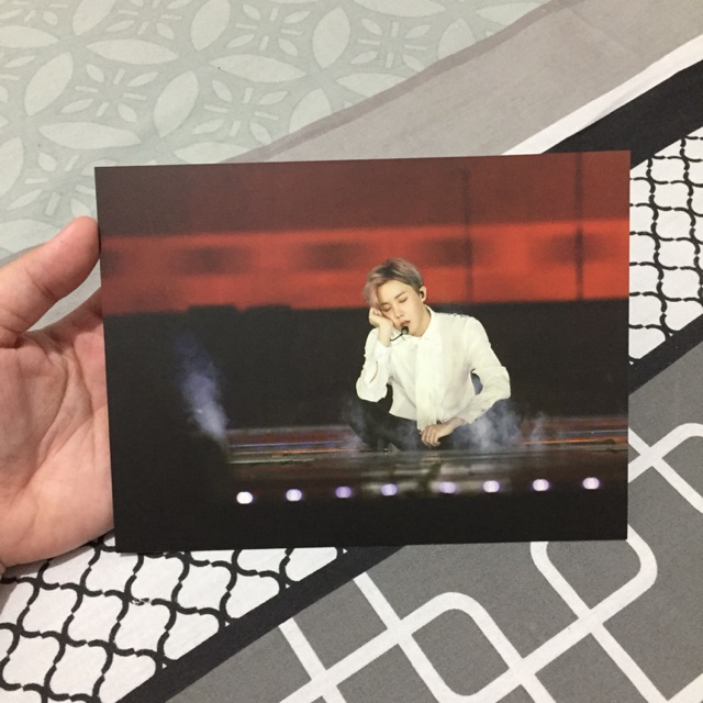 BTS Jhope Postcard Wings Tour DVD Bluray