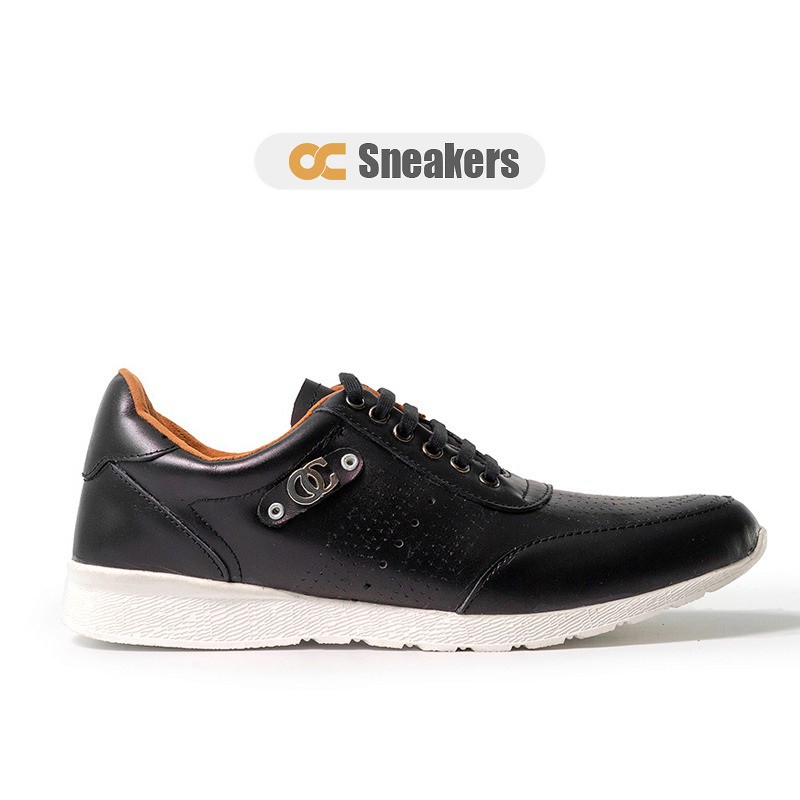 COD Sneakers kulit PRIA Sepatu Sneakers Kulit OC