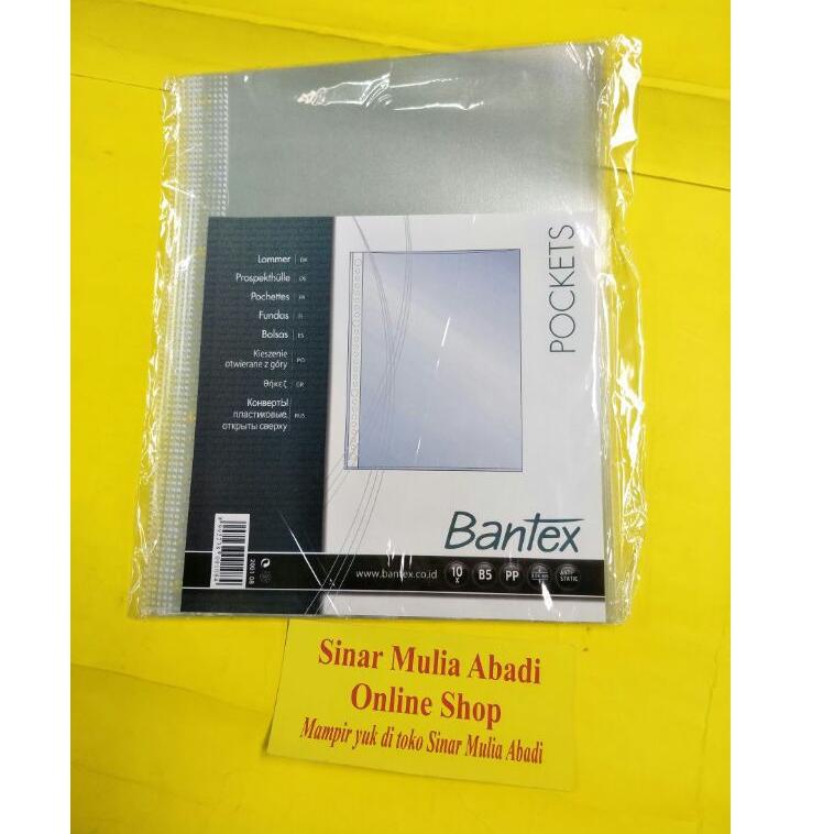 

((C-UVW_✪)) Kantong Pocket Binder Note Varian A5 dan B5 Plastik Loose Leaf / pak isi 10 lembar-murah