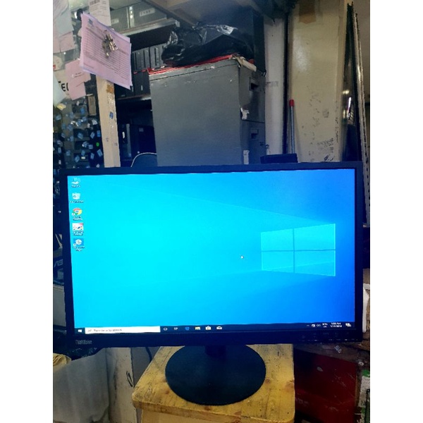 Led Monitor TninkVision Lenovo E24-10 24 inc wide panel ips fullhd reaolusi 1920x1080 mantap
