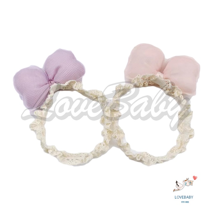 [1KG 52PCS] LBS Bandana Pita Bow Anak / Bando Pita Bow Anak / Bandana Bayi / Bando Bayi / Headband Anak