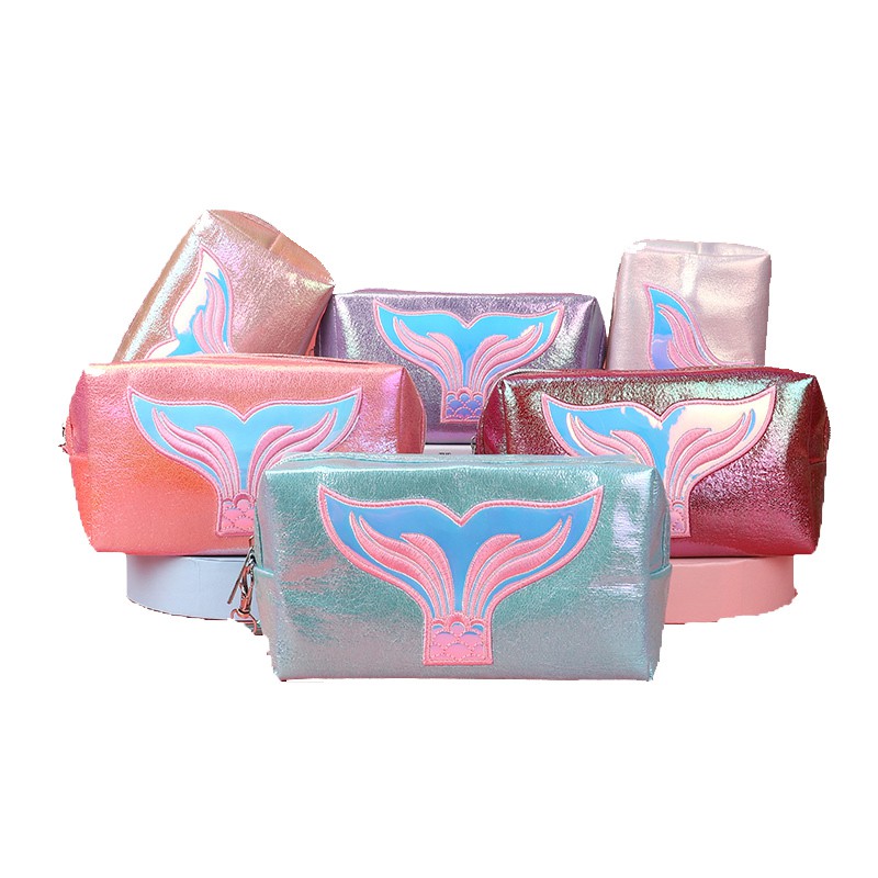 

Herbaay Tas Makeup Pouch Organizer Motif Fishtail