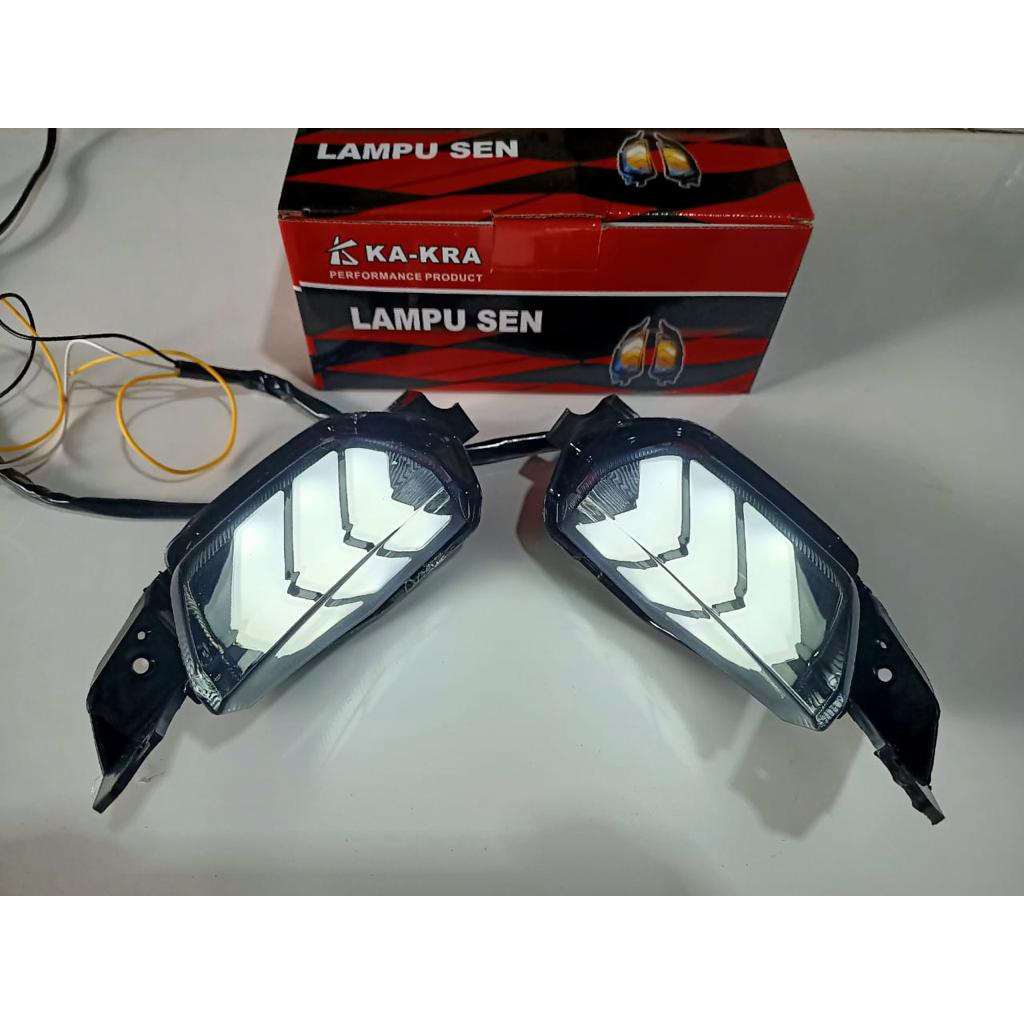 STOPLAMP AES LAMPU STOP LAMP LED REM SEN 3 IN 1ALL NEW NMAX 2020 no JPA Reall Pict