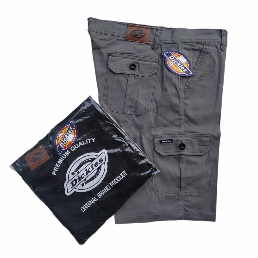 Celana Pendek Cargo Pria Celana Pendek Pria Model Cargo Bahan Twill Melar Tebal Halus PDL Size 27-44