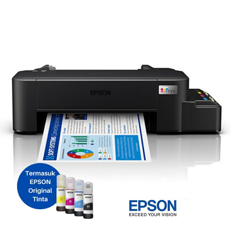 PRINTER EPSON L121 MODIF TINTA ORI PABRIK PRINT ONLY GARANSI RESMI