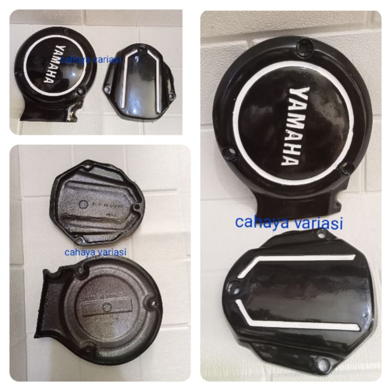 TUTUP COVER BLOK MAGNET OLI RX KING//TUTUP MAGNET PLUS TUTUP BLOK POMPA OLI RX KING