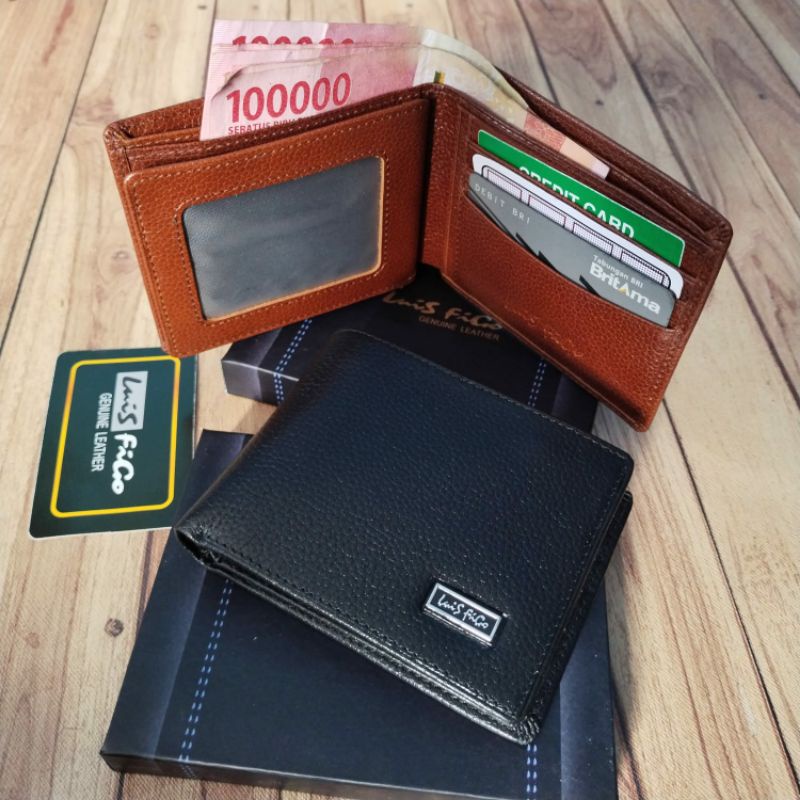 Dompet Kulit Sapi Asli Original Pria LF