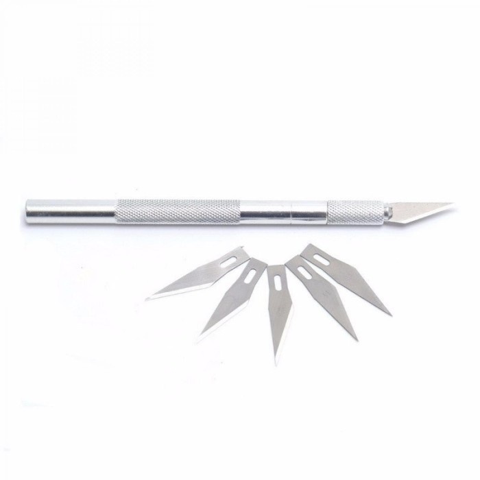 

UKIR-ALAT- PISAU UKIR SENI HOBBY CRAFTING ART KNIFE METAL HANDLE - WL-9309 NEW -ALAT-UKIR.