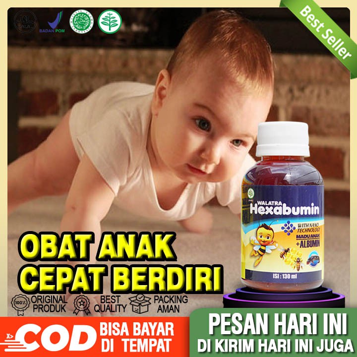 Madu Herbal Obat Cepat Berdiri & Berjalan Jalan Anak Balita