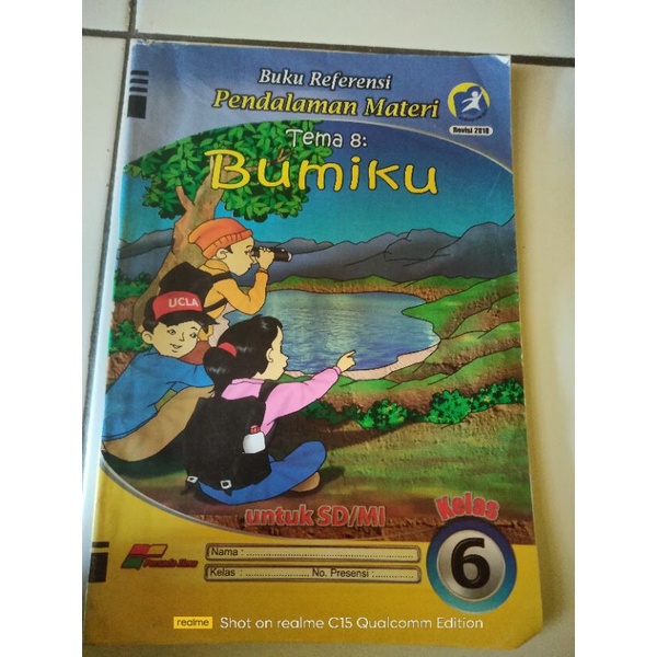 Jual Buku Referensi Pendalaman Materi Bumiku Tema Kelas Shopee Indonesia