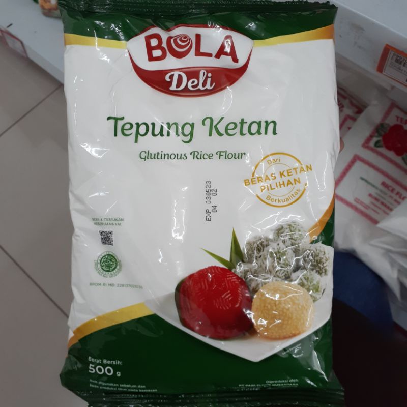 

Tepung Ketan Bola Deli 500gr