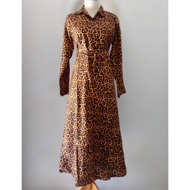 DRESS LEOPARD IMPORT / GAMIS LEOPARD / MIDI LEOPARD / MAXI LEOPARD