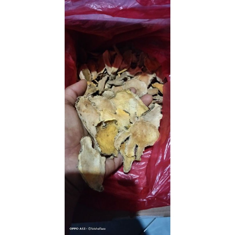 

temu lawak rajangan tangan kemasan 500gr