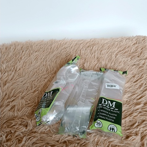 Sendok Makan Plastik/Sendok Nasi Kotak