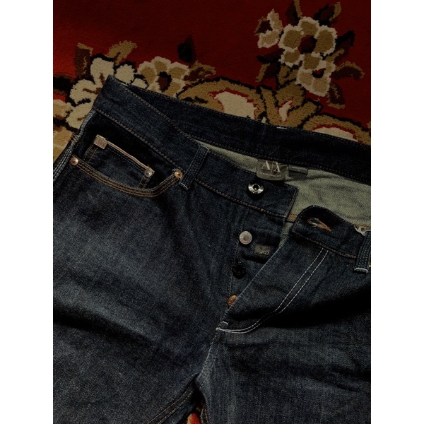celana jeans selvedge murah armani exchange