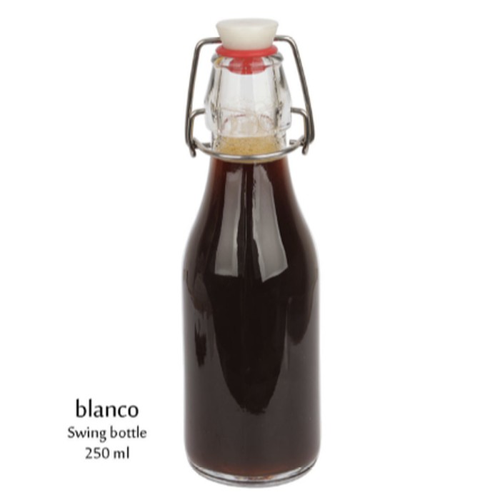 Dijual Swing Bottle Botol Kaca semi-borosilicate 250 ml cc Tahan Panas Steril Limited