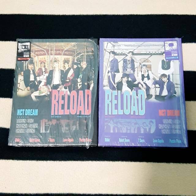 NCT DREAM Album Only - RELOAD (Ridin' / Rollin') [NO PHOTOCARD / CIRCLE CARD / FOLDED POSTER] chenle