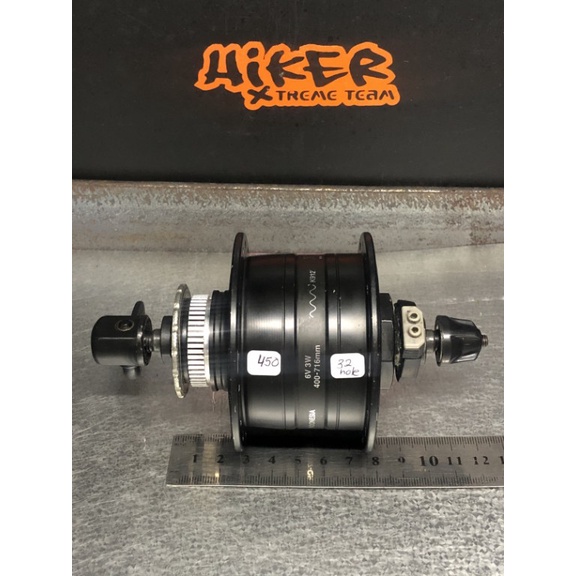 hub depan shimano dh-3d37-qr dynamo centerlock qr 32hole second