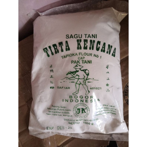 

Sagu Tani tapioca flour - +1kg tirta kencana