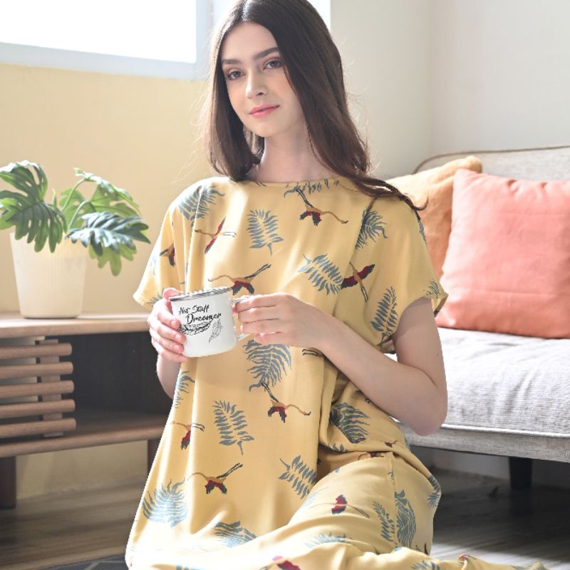 Daster Rayon HABEL NON BUSUI Panjang Semata Kaki-Habel 5