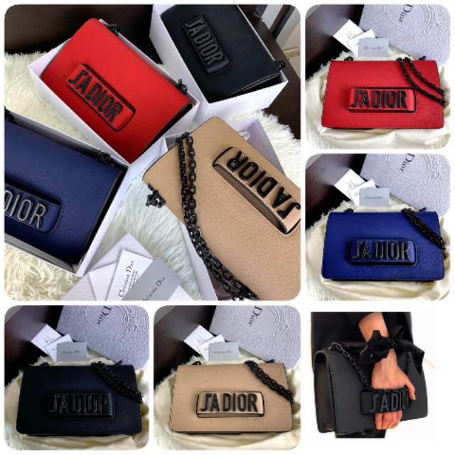 CHRISTIAN DIOR J'ADIOR Ultra Matte Chain Medium Flap Bag SS19