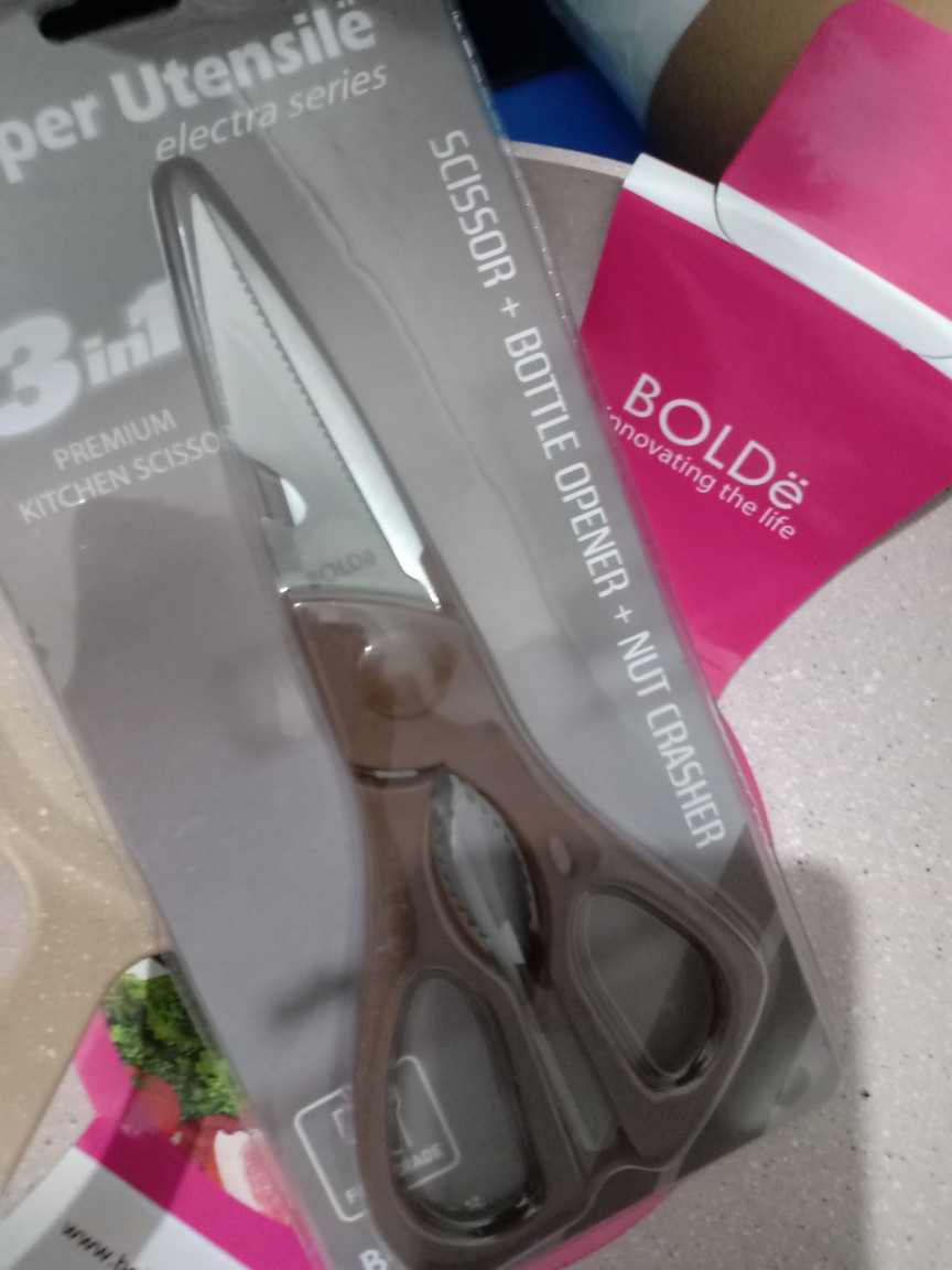 Bolde Super Utensil Paramount Series Scissor 2 In 1 - Gunting Dapur Serbaguna - Pemecah Kacang