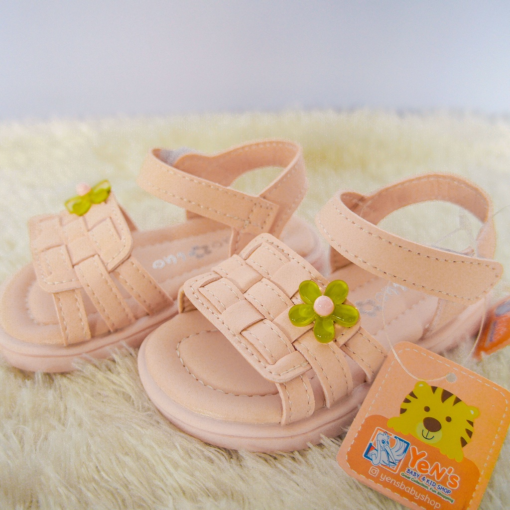 Sepatu Sandal Anak Perempuan Bunga K521 16.20