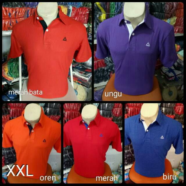  reebok  kerah reebok  polo  dewasa Shopee Indonesia