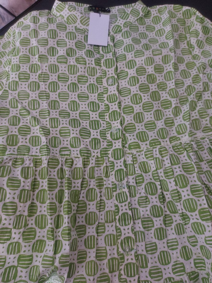 Nuna Blouse Batik Wanita Modern Batik Cap Batik Kerja