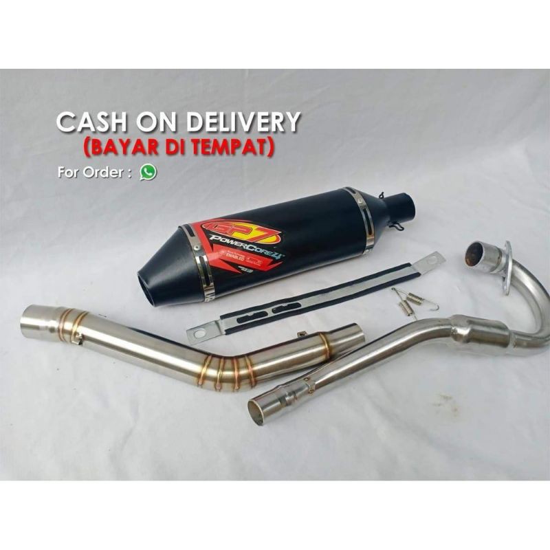 knalpot racing GP7 KAWASAKI KLX DTRACKER KLX BF KLX 150