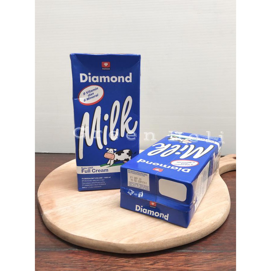 

(1 karton) Susu UHT Diamond Milk Full Cream