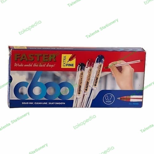

Jual Pulpen/Pen Faster C600 Berkualitas