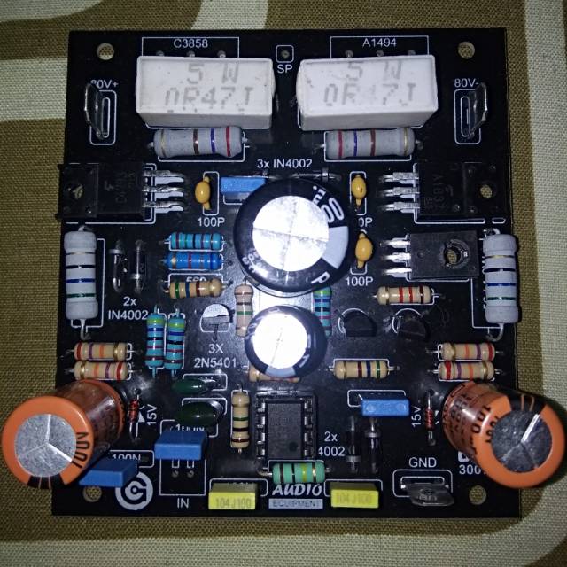 Kit Driver Power Amplifier Super Ocl Socl506 Mono 500watt Shopee Indonesia