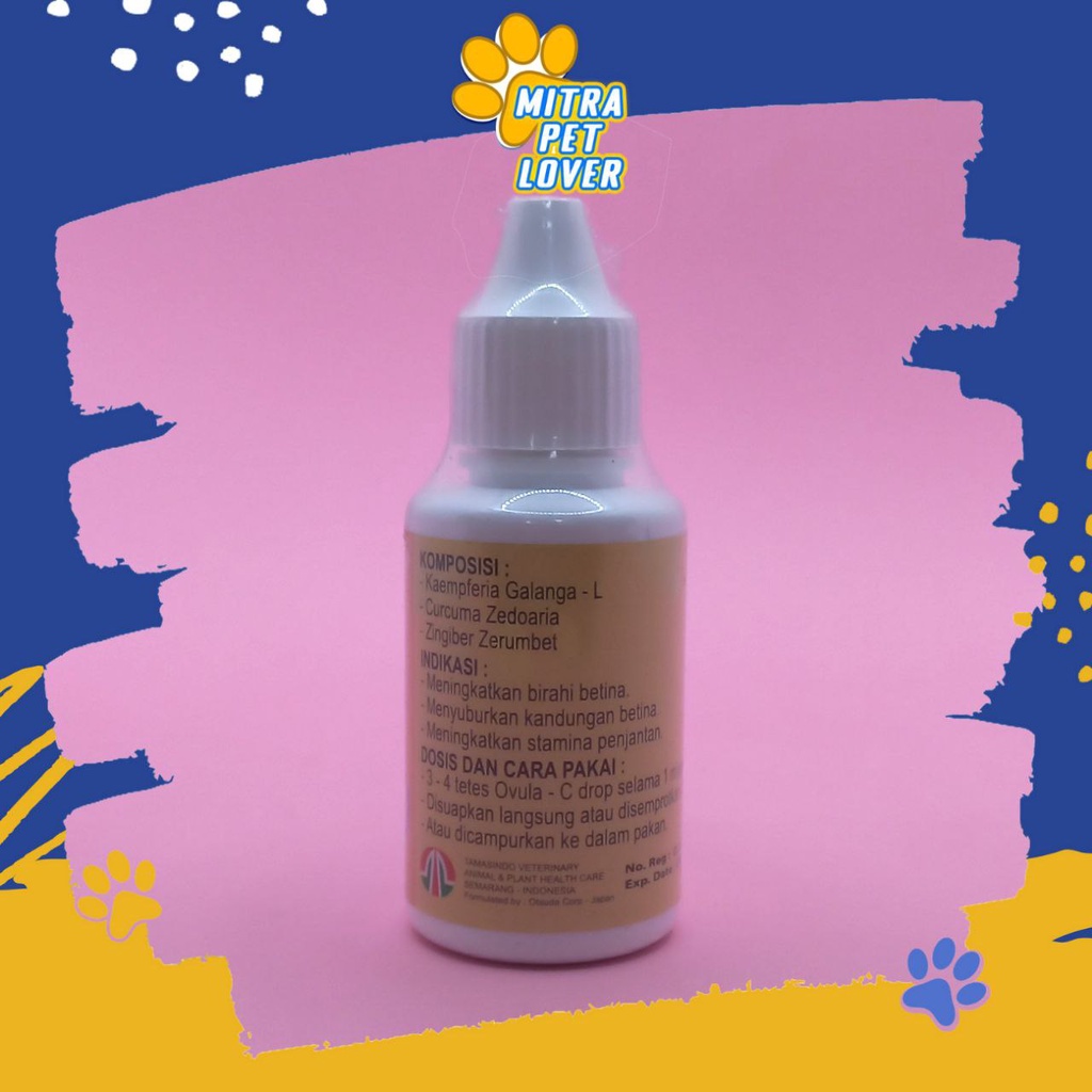 OBAT TETES BIRAHI &amp; PENYUBUR KUCING - OVULA C CAT DROP 30 ML - CEPAT KAWIN &amp; TINGKATKAN KESUBURAN KANDUNGAN &amp; STAMINA CAT - MURAH GARANSI KUALITAS ASLI ORIGINAL - PET ANIMAL VETERINARY TAMASINDO OBAT &amp; VITAMIN HEWAN BINATANG PELIHARAAN MITRAPETLOVER