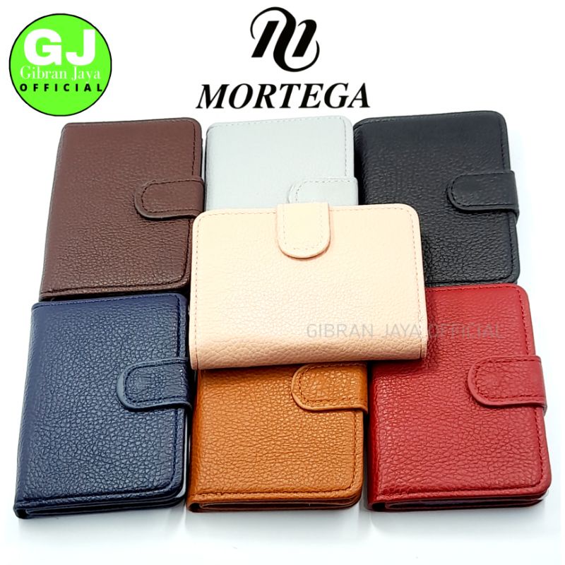 Dompet Kartu Import 26 slot dan 1 slot Uang Pria dan Wanita Kulit Sintetis